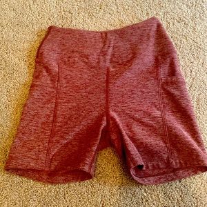 Year of Ours brown women biker shorts. Size XS. 4inch inseam. With pockets.